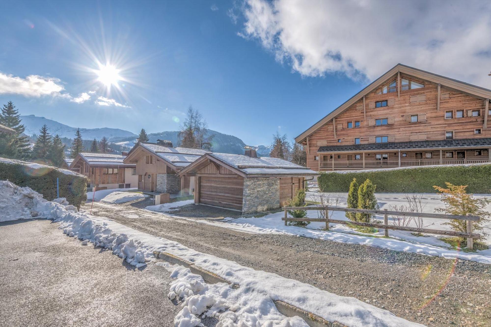 Arboreve - Station De Ski A Pied Vue Montagne Megeve Exterior photo